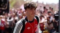 Spurs captain Romero back in England for final game