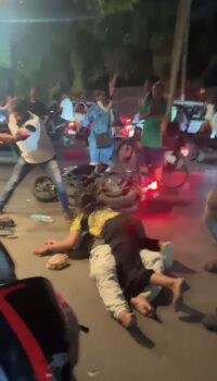 Sand smugglers abuse, threaten officials during raid; 4 detained