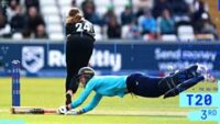 England v New Zealand – third T20 highlights